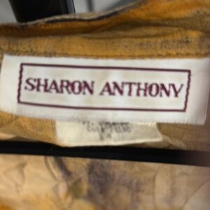 Sharon Anthony Yellow and Brown Garment